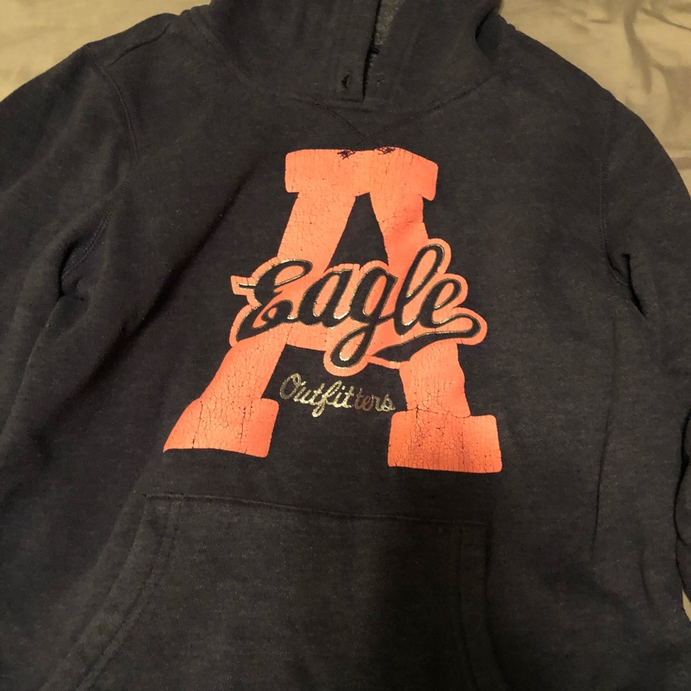 “A” Eagle blue sweatshirt